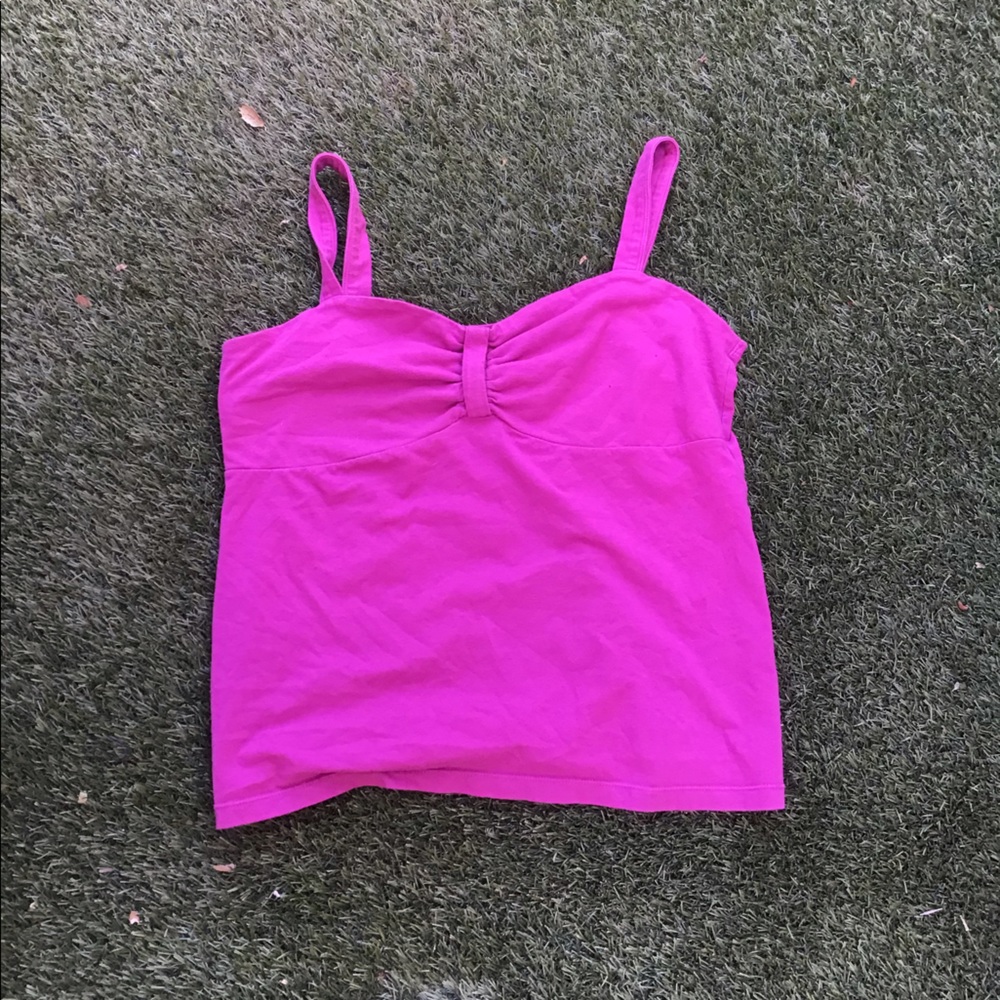 Y2K purple cami top